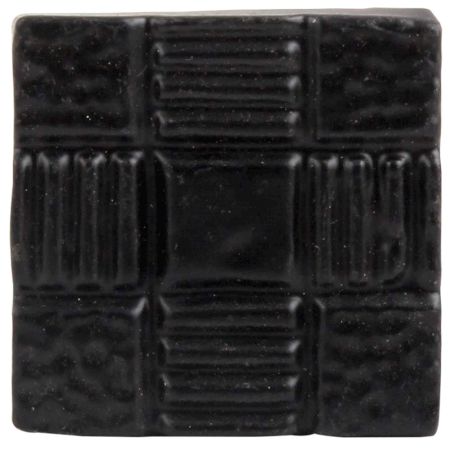 Black Square Metal Knobs
